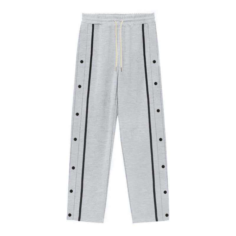 Casual Sports Breasted Pants Men&