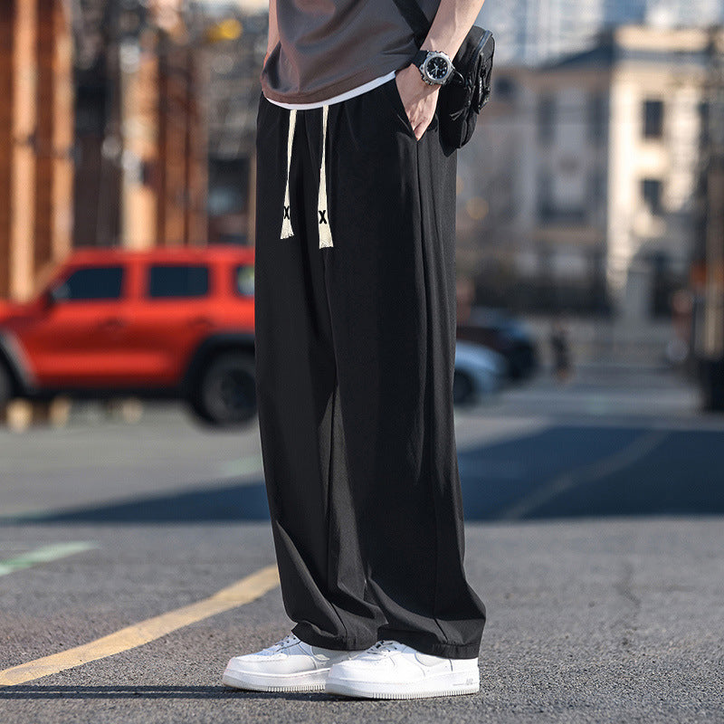 Ice Silk Pants Men&