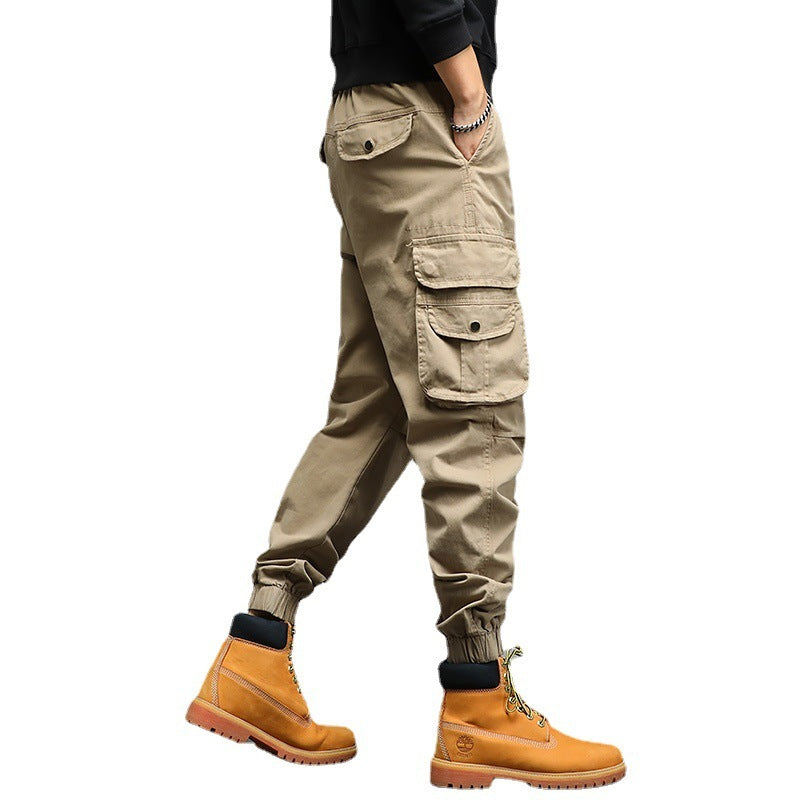 Multi-bag Fashion Brand Casual Pants Men