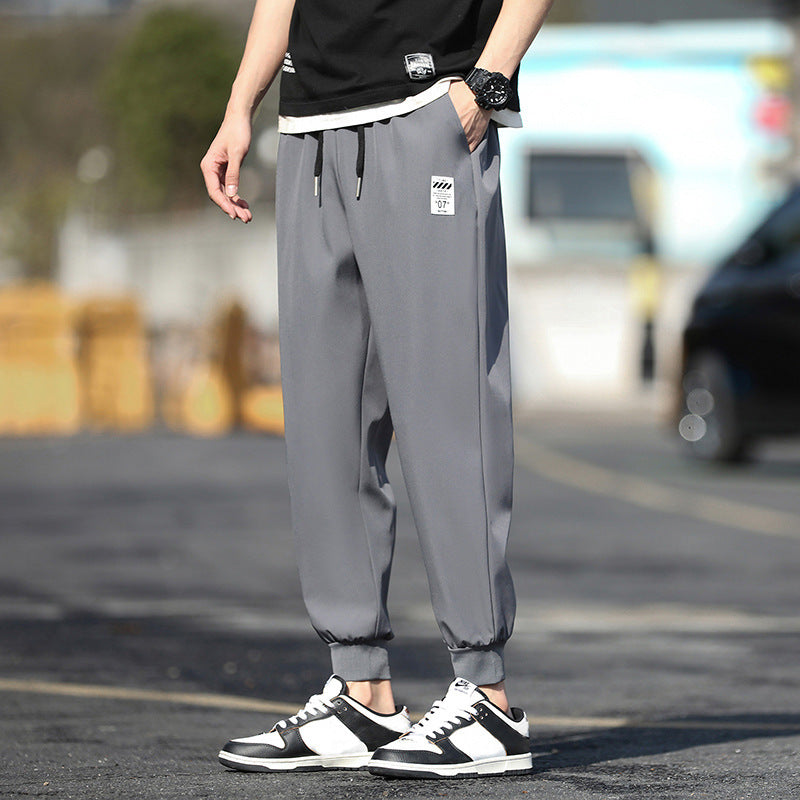 Ice Silk Pants Men&