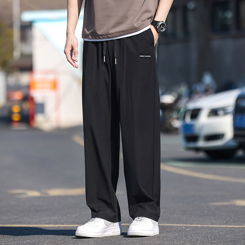 Ice Silk Pants Men&